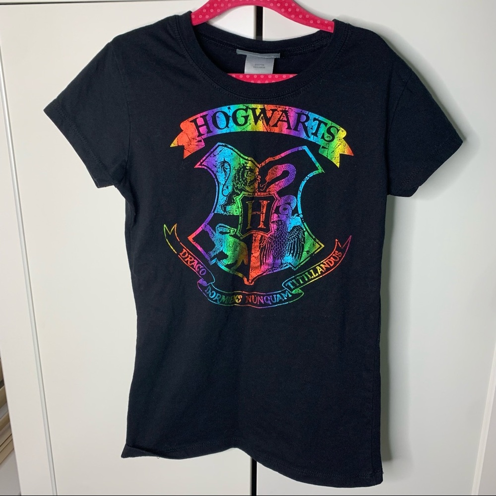 Girl’s Harry Potter Metallic Graphics T-Shirt